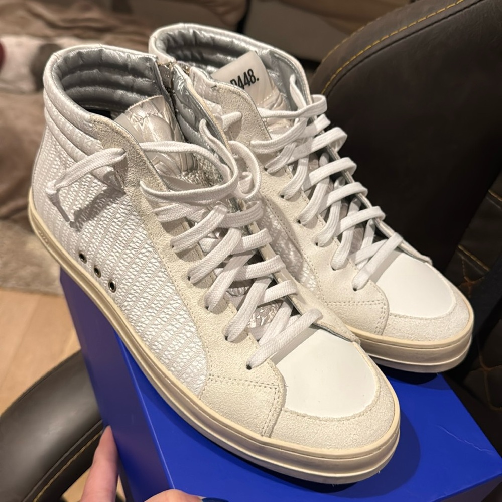 P448 NEW HIGHTOP SNEAKER Size 40 (women’s 9) $298